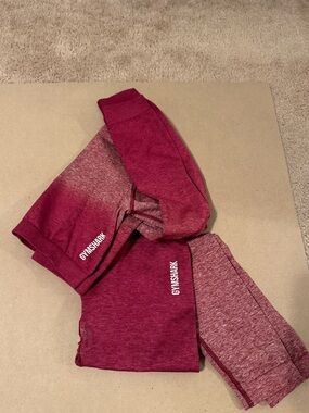 Gymshark Maroon Women’s Set